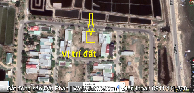 Nền đất 110m2 mặt tiền đường lớn khu tái định cư Cầu Ninh Chữ