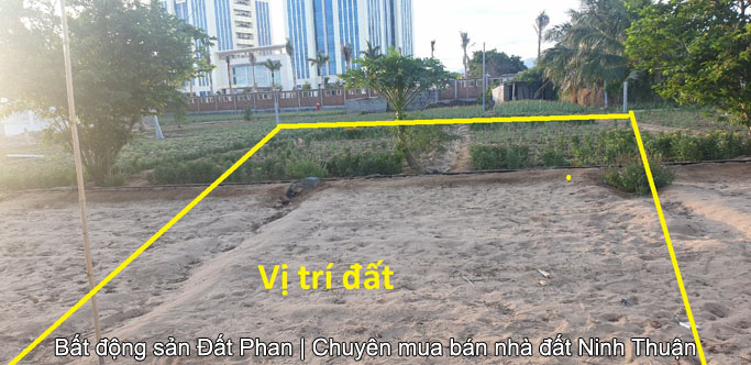 Đất nông nghiệp đối diện trụ sở công an tỉnh Ninh Thuận mặt đường Trần Nhân Tông