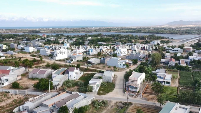 khu tái định cư nhà máy xử lý nước thải Ninh Thuận