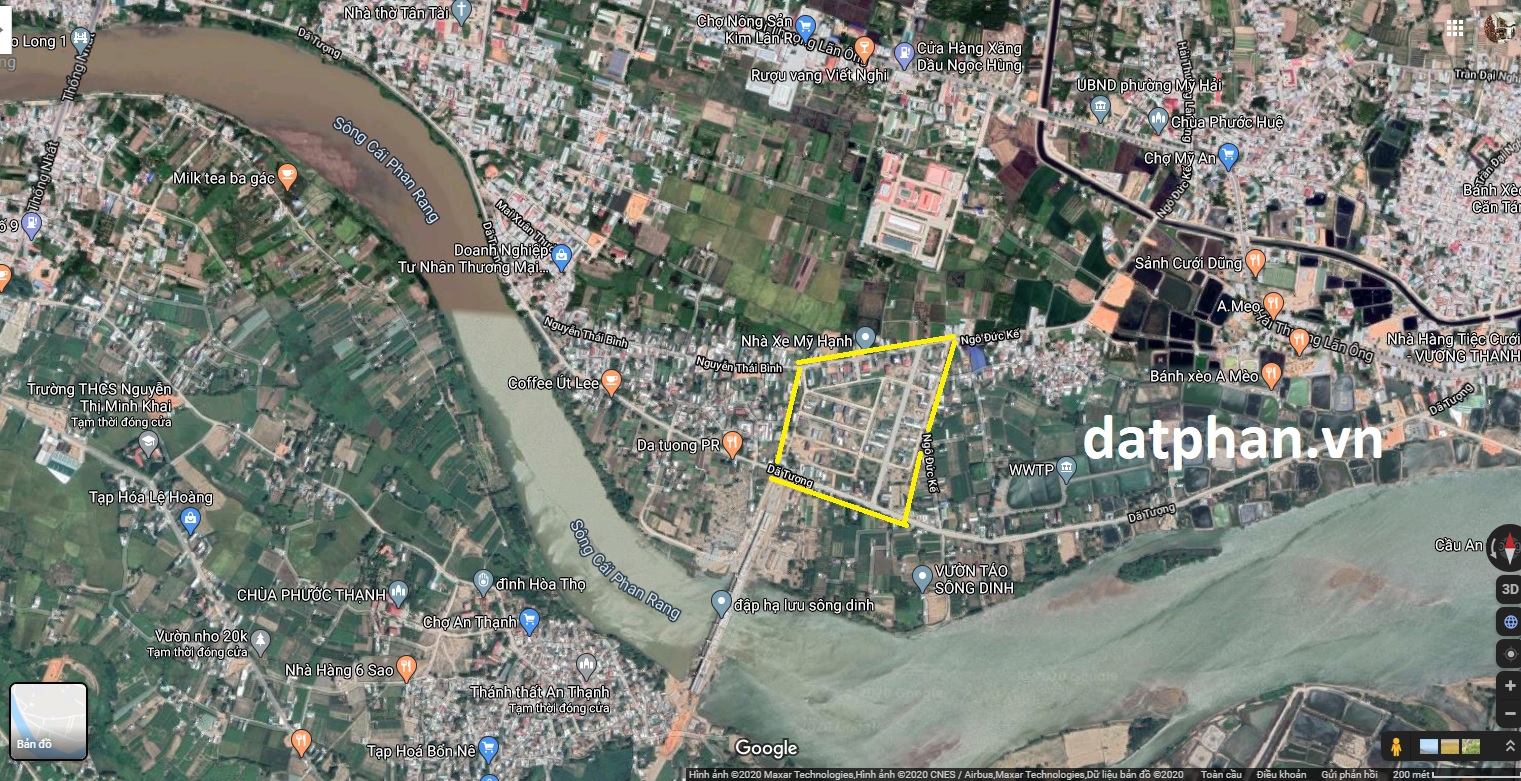 Khu tái định cư nhà máy xử lý nước thải Ninh Thuận