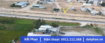 Đất 2 mặt tiền khu tái định cư Thành Hải nở hậu 8.7m